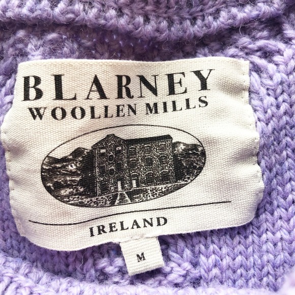 BLARNEY WOOLEN MILLS Nuala Sleeveless Crew Sweater Vest Womens Medium - Picture 3 of 5
